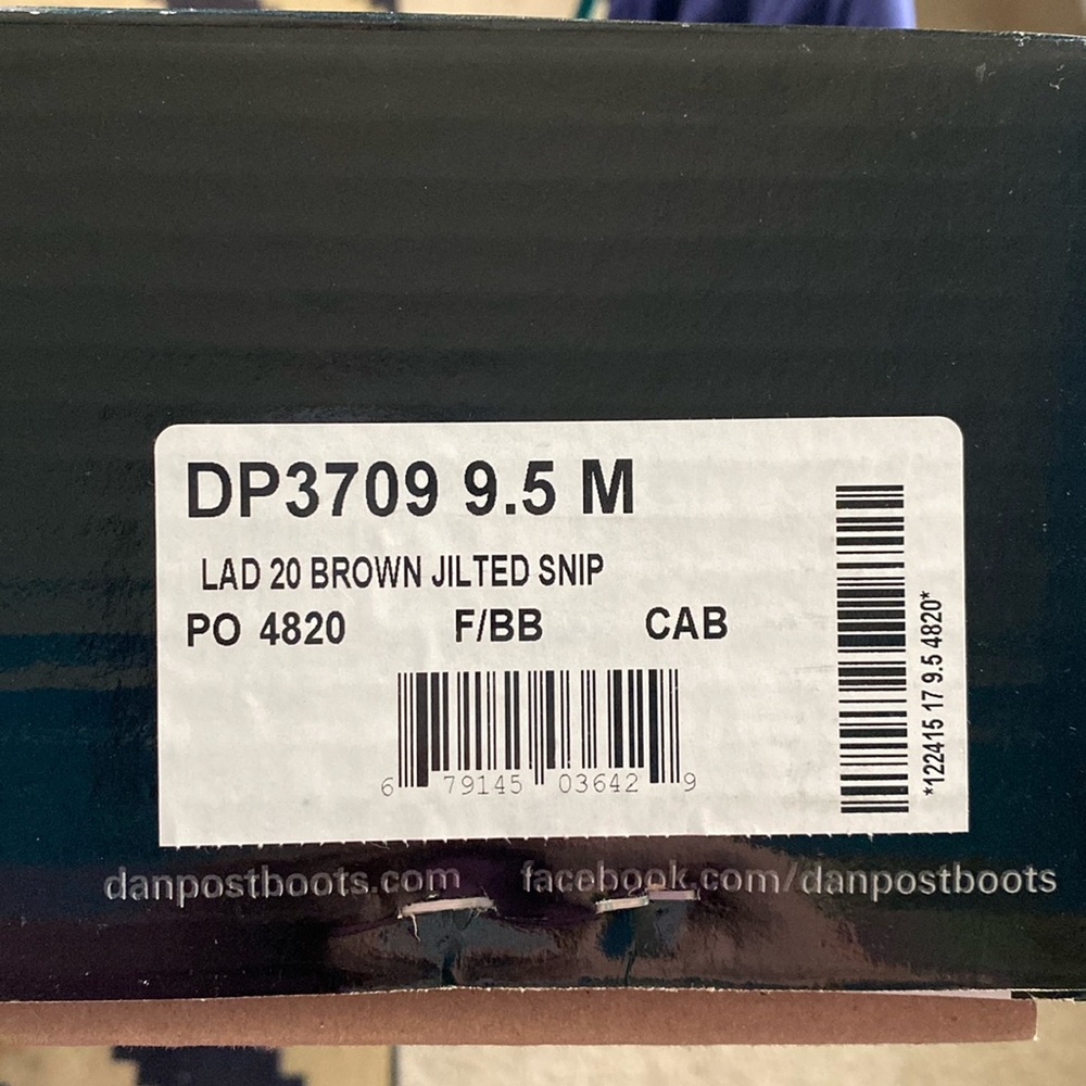 Dan Post Jilted Boots